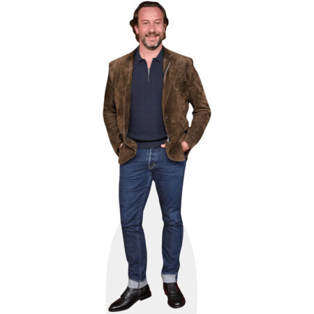 Simon Emanuel (Brown Jacket) Cardboard Cutout