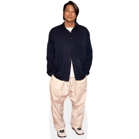 Sung Kang (Blue Jacket) Cardboard Cutout