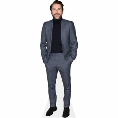 Charlie Day (Grey Suit) Cardboard Cutout