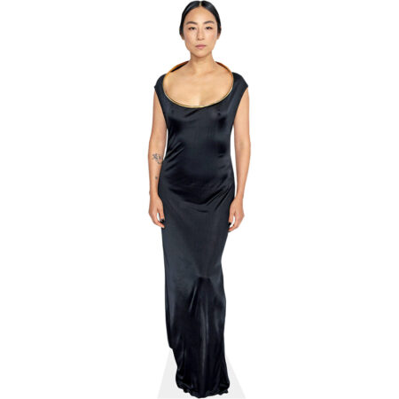 Greta Lee (Black Dress) Cardboard Cutout