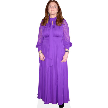 Sarah Ferguson (Purple Dress) Cardboard Cutout