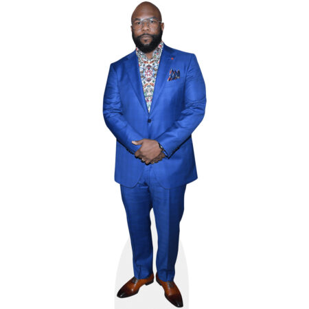 Wanya Morris (Blue Suit) Cardboard Cutout