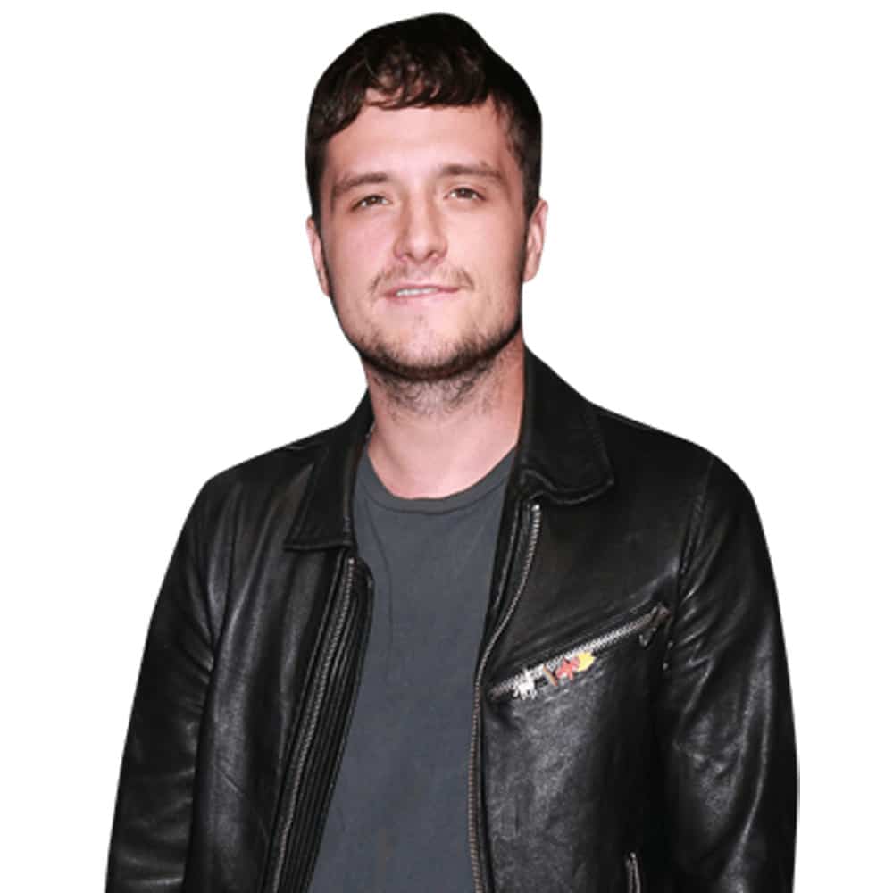 Josh Hutcherson (Leather Jacket) Half Body Buddy - Celebrity Cutouts