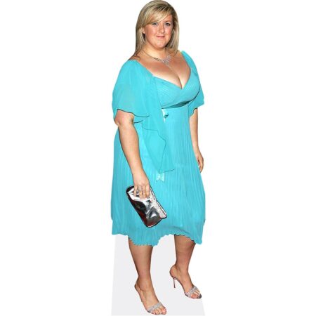 Michelle McManus (Blue Dress) Cardboard Cutout