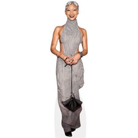 Tati Gabrielle (Grey) Cardboard Cutout