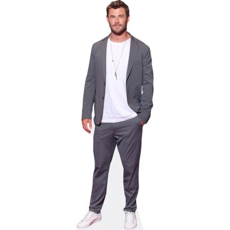 Chris Hemsworth (Grey Suit) Cardboard Cutout