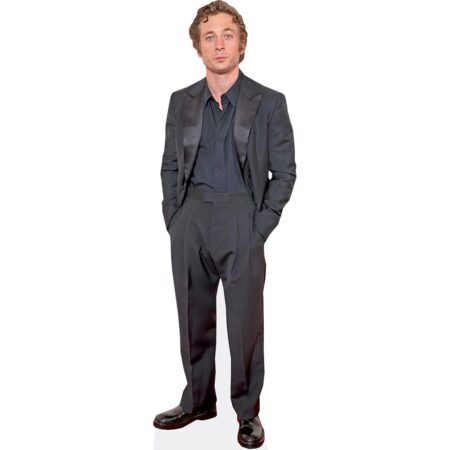 Jeremy Allen White (Black Outfit) Cardboard Cutout