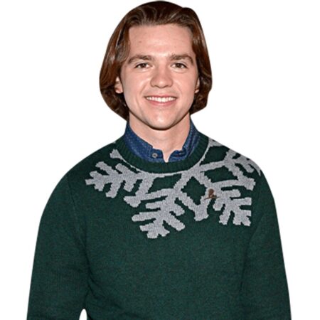 Joel Courtney (Green Jumper) Half Body Buddy