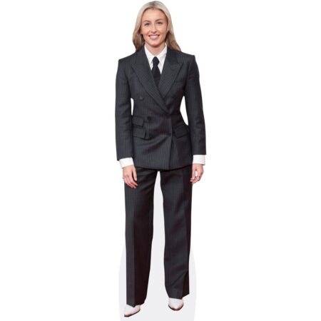 Leah Williamson (Black Suit) Cardboard Cutout