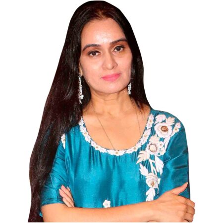 Padmini Kolhapure (Blue) Half Body Buddy