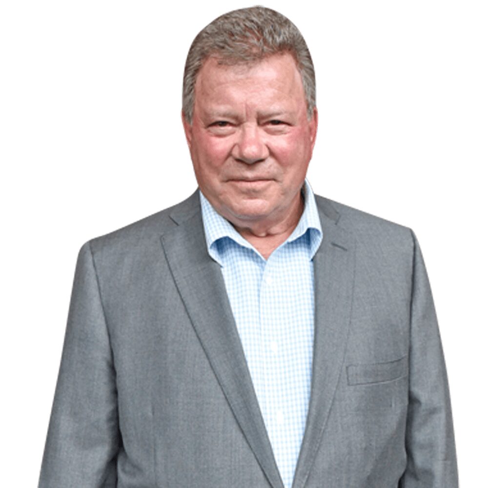 William Shatner (Grey Suit) Half Body Buddy