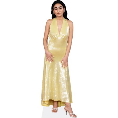 Afsaneh Dehrouyeh (Yellow Dress) Cardboard Cutout