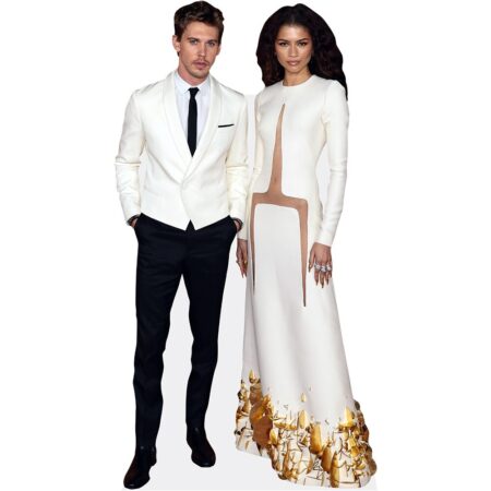 Austin Butler And Zendaya (Duo 1) Mini Celebrity Cutout