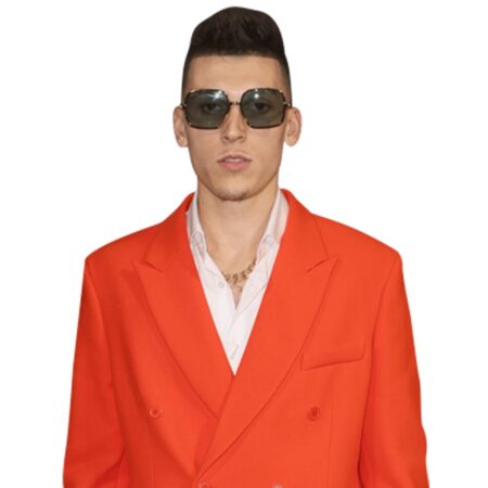 Tyler Herro (Orange Suit) Buddy – Torso Up Cutout