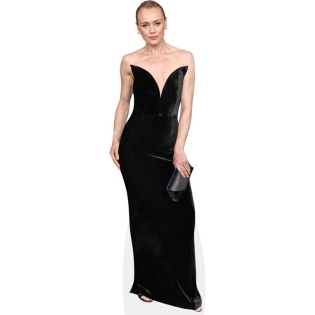 Hannah New (Black Dress) Cardboard Cutout