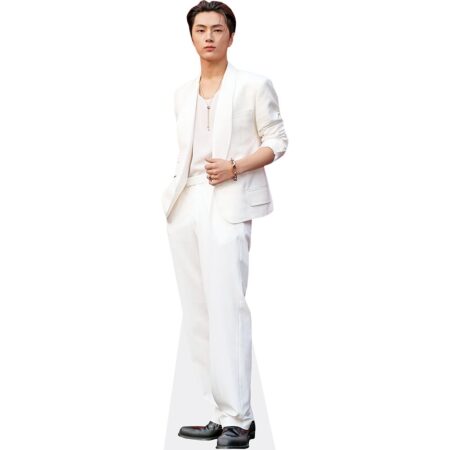 Park Jong-Seong (White Outfit) Cardboard Cutout