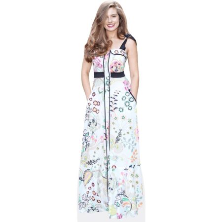 Rachel Shenton (Floral) Cardboard Cutout