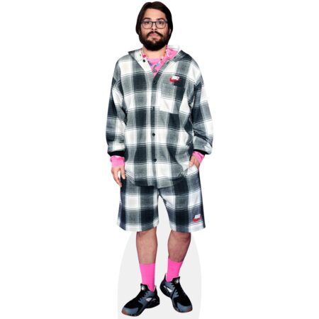 Brays Efe (Pink Socks) Cardboard Cutout