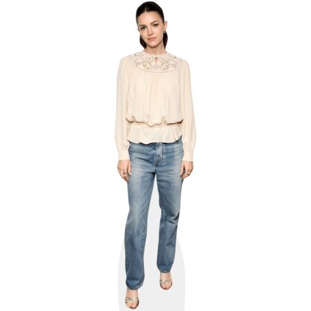 Ella Hunt (Jeans) Cardboard Cutout