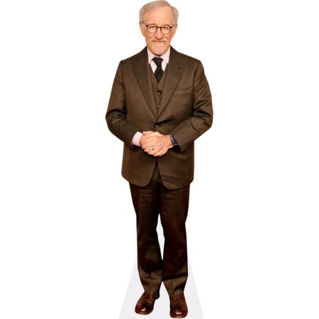 Steven Spielberg (Brown Suit) Cardboard Cutout