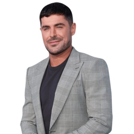 Zac Efron (Grey Suit) Buddy – Torso Up Cutout