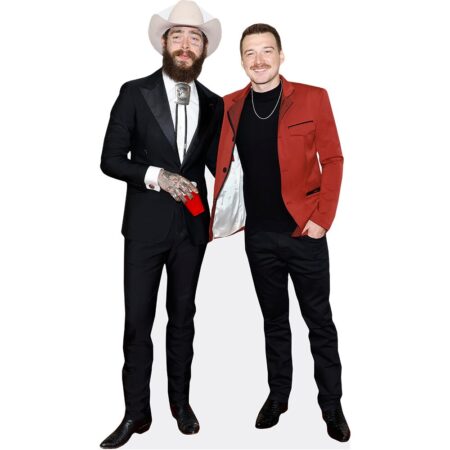 Austin Richard Post And Morgan Cole Wallen (Duo) Mini Celebrity Cutout