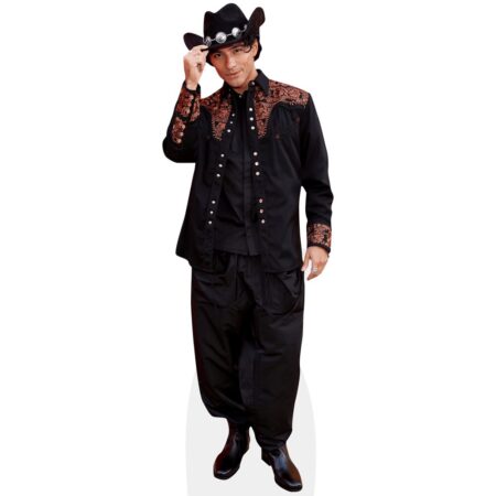 Brandon Perea (Cowboy Outfit) Cardboard Cutout