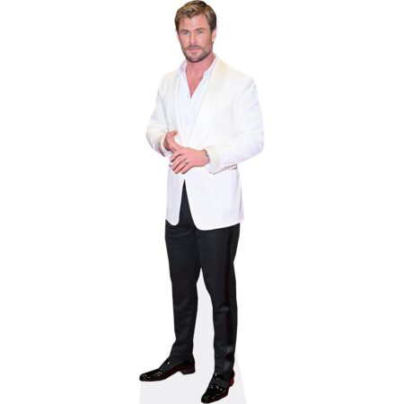 Chris Hemsworth (White Blazer) Cardboard Cutout