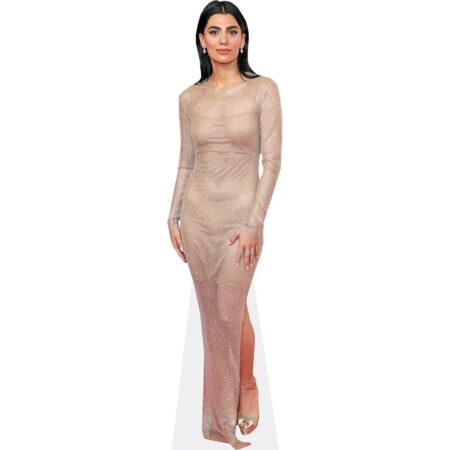 Claudia Doumit (Sheer Dress) Cardboard Cutout