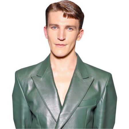 Ewan Mitchell (Green Outfit) Buddy – Torso Up Cutout