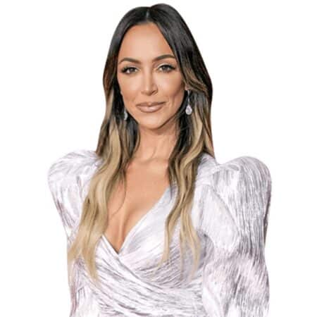 Farrah Aldjufrie (Silver Dress) Buddy – Torso Up Cutout