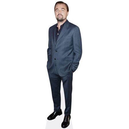 Leonardo DiCaprio (Blue Suit) Cardboard Cutout