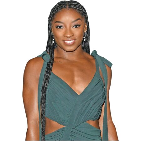 Simone Biles (Long Dress) Buddy – Torso Up Cutout