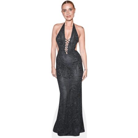 Veronica Ferraro (Black Dress) Cardboard Cutout