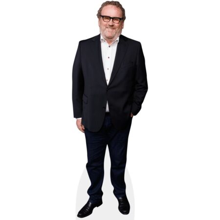 Colm Meaney (White Shirt) Cardboard Cutout