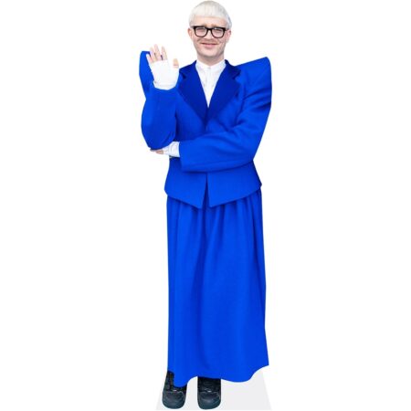 Joost Klein (Blue Outfit) Cardboard Cutout