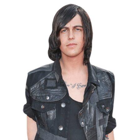 Kellin Quinn (Black Outfit) Buddy – Torso Up Cutout