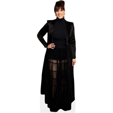 Missy Peregrym (Black Outfit) Cardboard Cutout