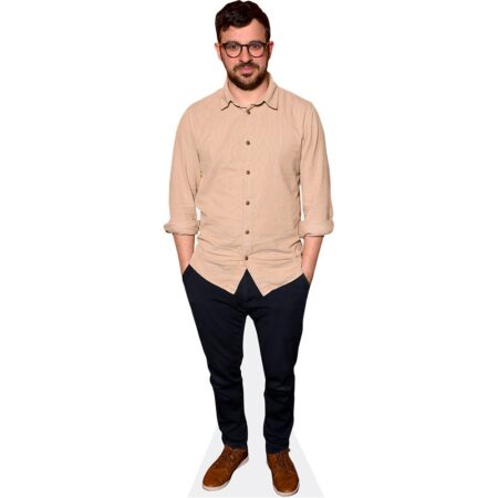 Simon Bird (Shirt) Cardboard Cutout