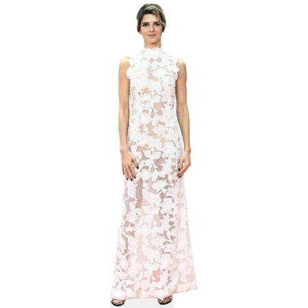 Clara Lago (White Dress) Cardboard Cutout