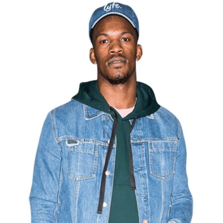 Jimmy Butler (Double Denim) Buddy – Torso Up Cutout