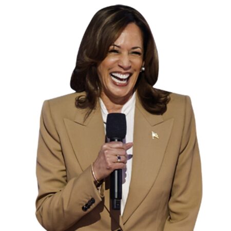 Kamala Harris (Laughing) Buddy – Torso Up Cutout