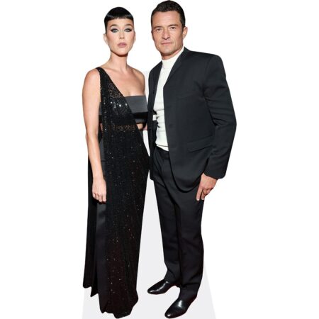 Katy Perry And Orlando Bloom (Duo 2) Mini Celebrity Cutout