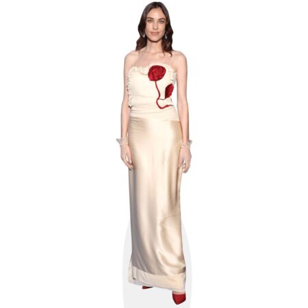 Alexa Chung (Long Dress) Cardboard Cutout