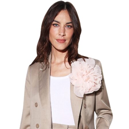 Alexa Chung (Suit) Buddy – Torso Up Cutout